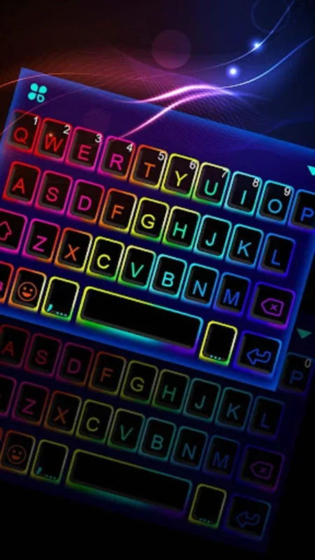 Led Neon Color Keyboard Theme for Android - Stylish Typing