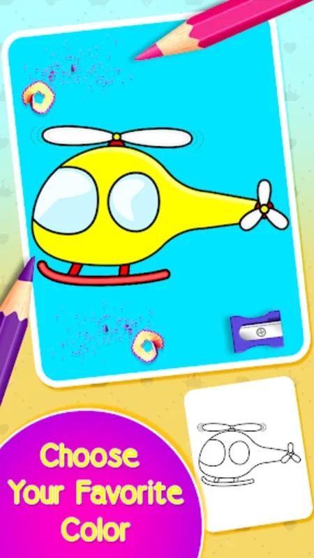 Planes Drawing & Coloring Book for Android - Unleash Creativity