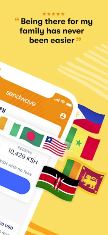 Sendwave for Android - Secure International Money Transfers