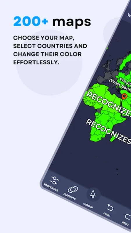 Periphern: Easy Map Charts for Android - No Downloading Needed