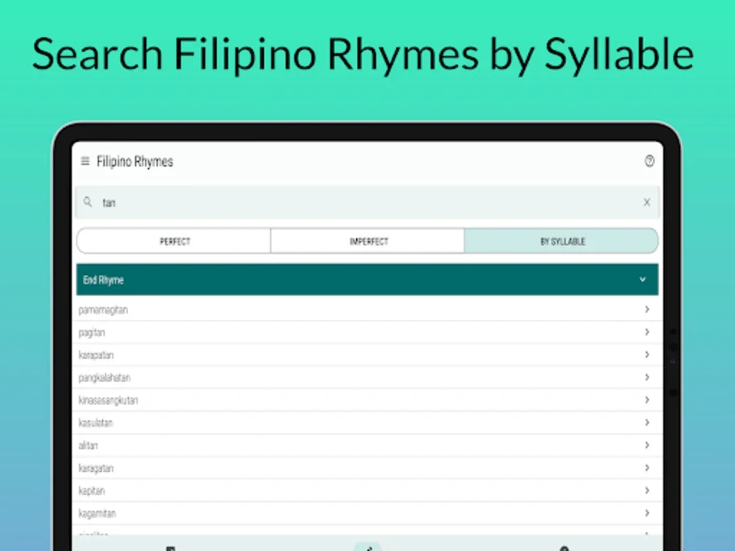 Filipino Rhymes for Android - Discover Extensive Filipino Rhymes