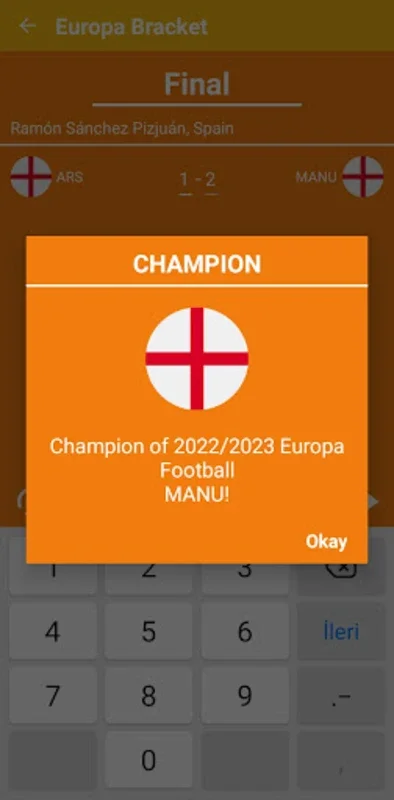 Europa Football Bracket 2023 for Android - Predict Football Outcomes