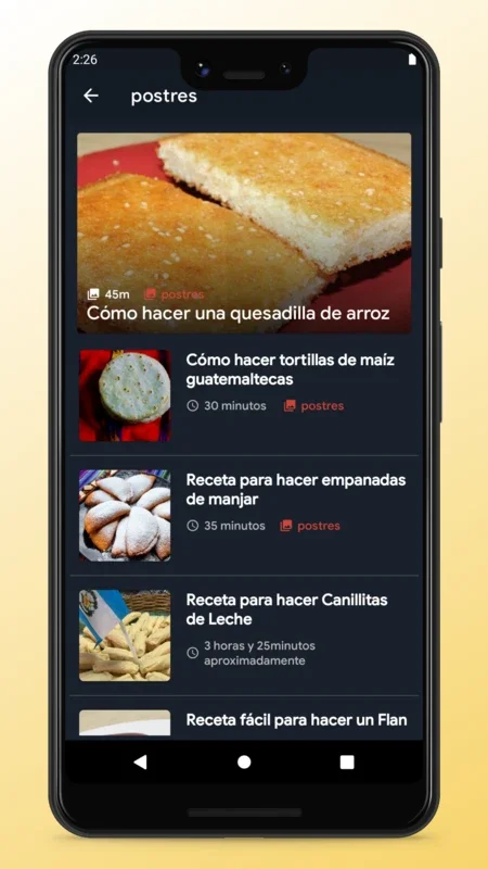 Guatemalan Recipes - Food App for Android