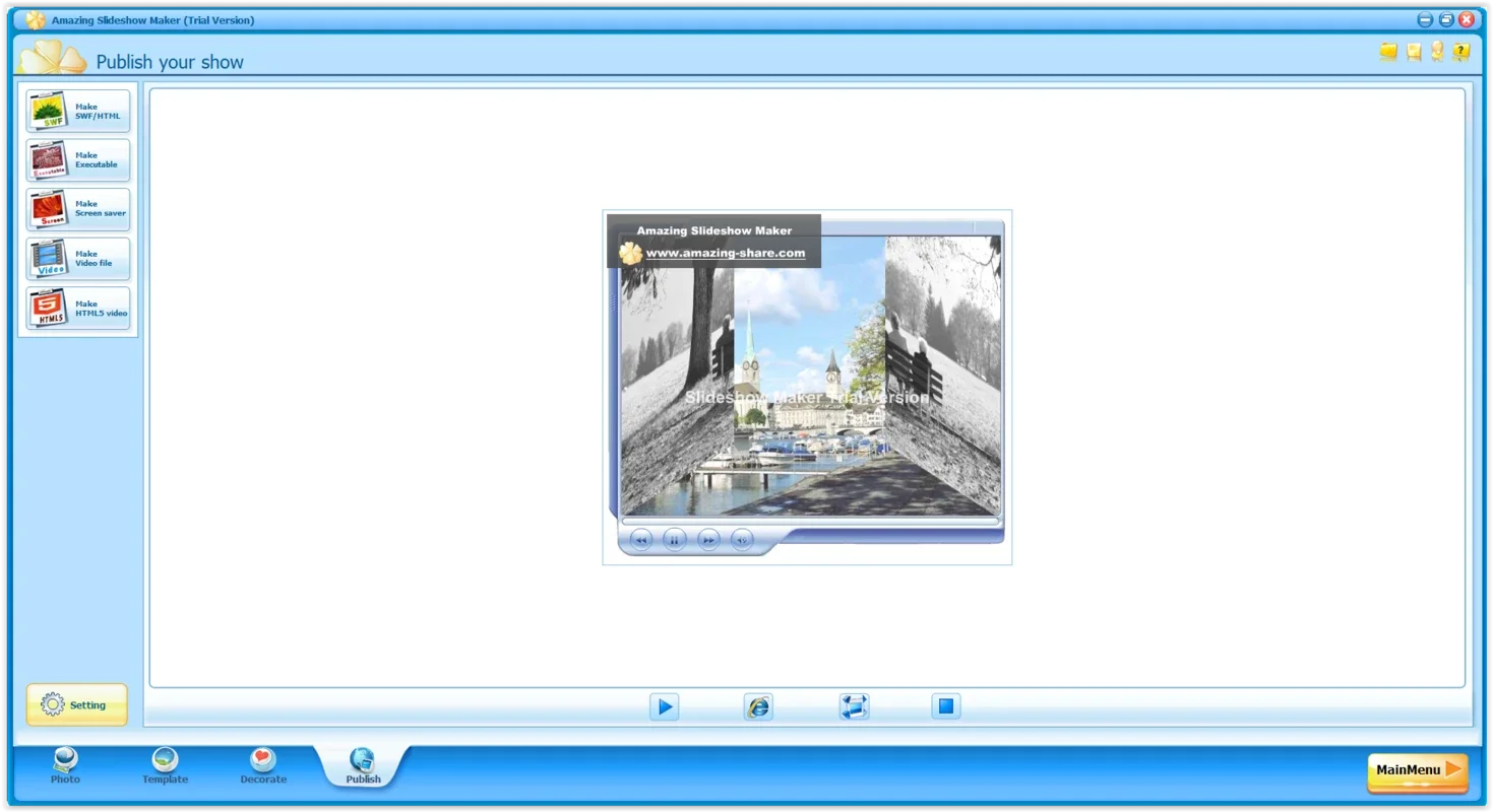 Amazing Slideshow Maker for Windows - Create Stunning Videos