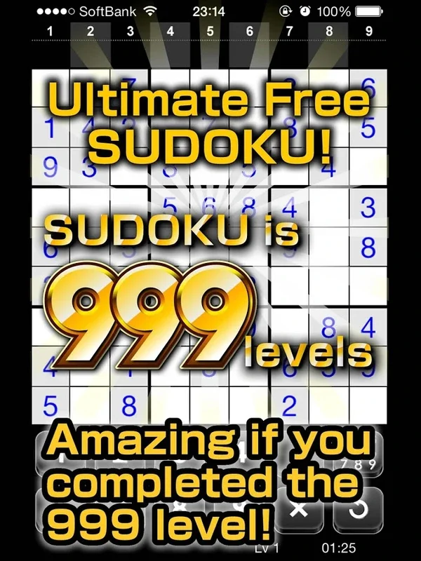 Sudoku Lv999 for Android - Engaging Puzzle Game