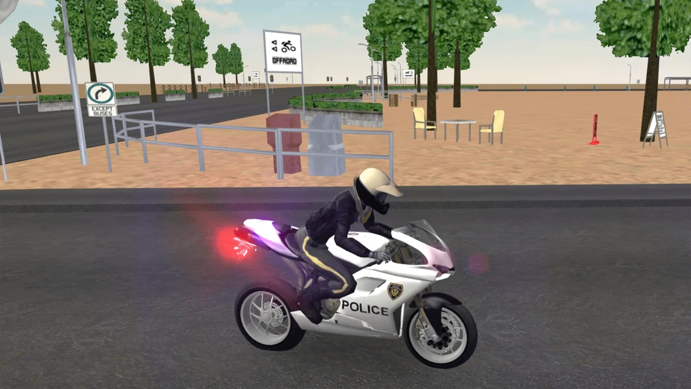 Police Motorbike Road Rider for Android - Safeguard the City