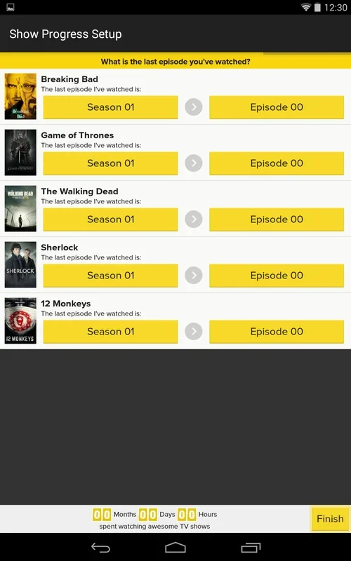 TV Time for Android - Manage Your Favorite Shows