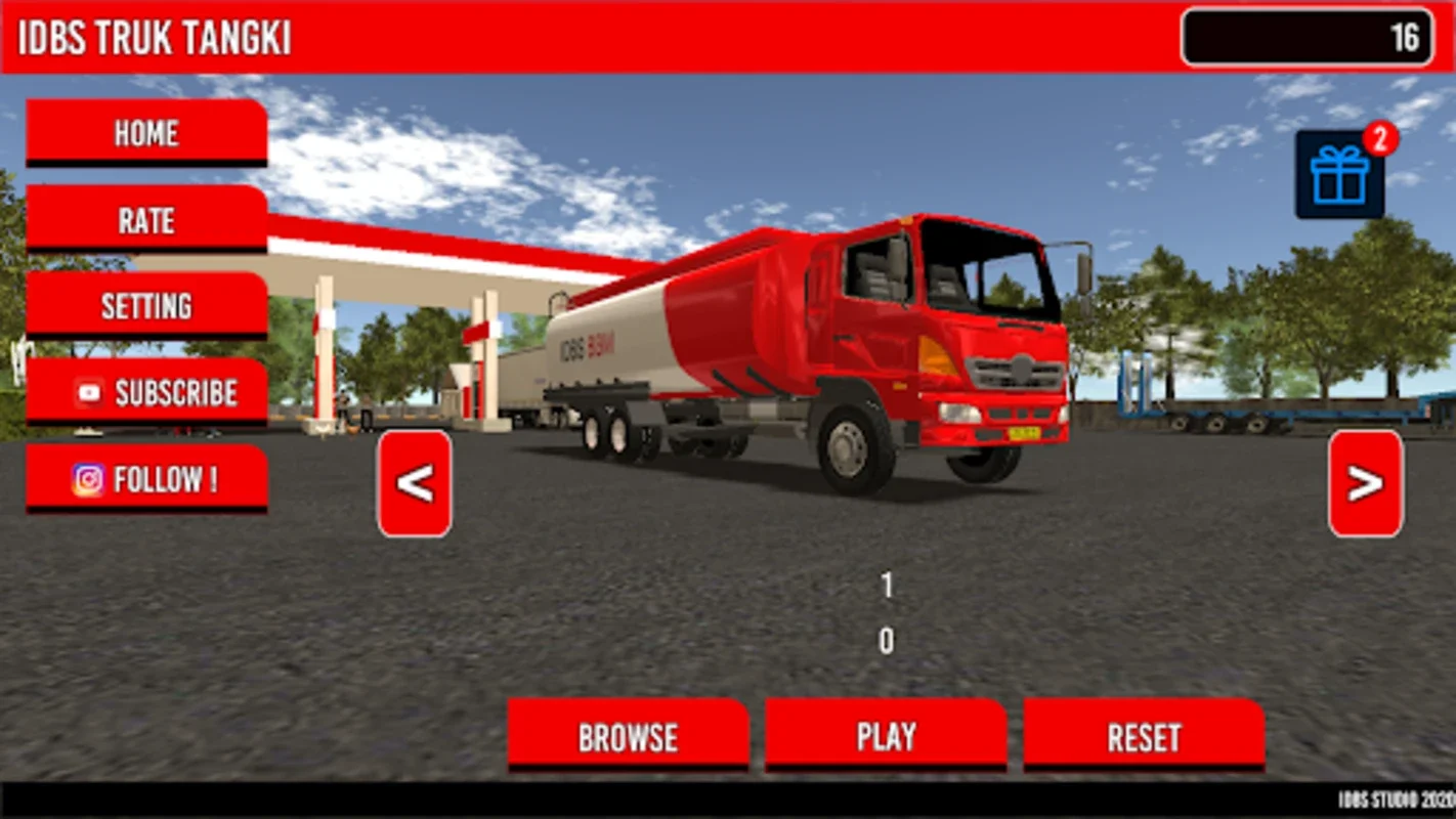 IDBS Truk Tangki for Android - Thrilling Truck Sim