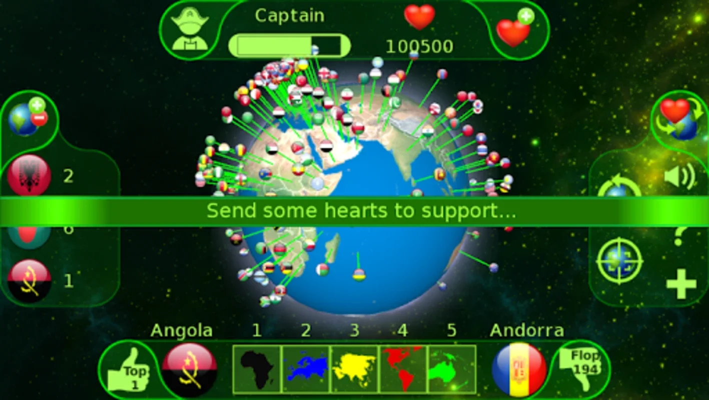 Nations Clash for Android - Boost Your Country's Rank