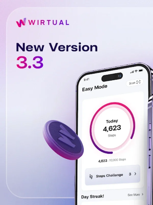 WIRTUAL for Android - Transform Fitness with Rewards