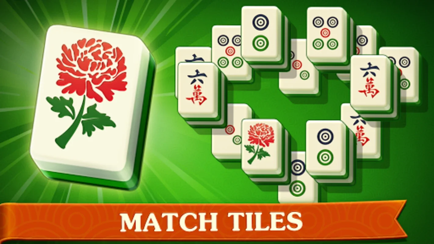 Mahjong Treasures - free 3d so for Android: Engaging 3D Mahjong