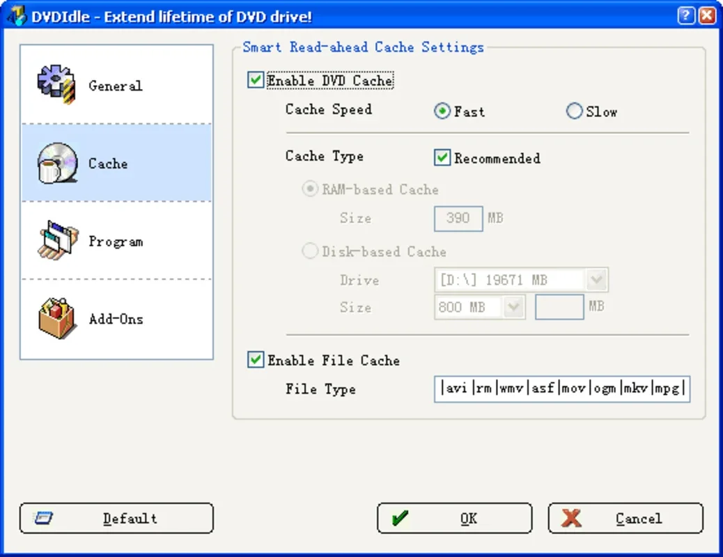 DVDIdle for Windows - Extend DVD Drive Lifespan