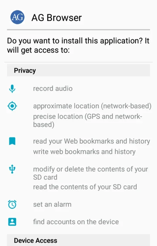 AG Browser for Android: Effortless Web Browsing