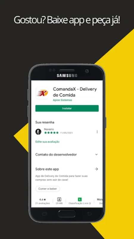 ComandaX - Delivery de Comida for Android: Simplify Food Ordering