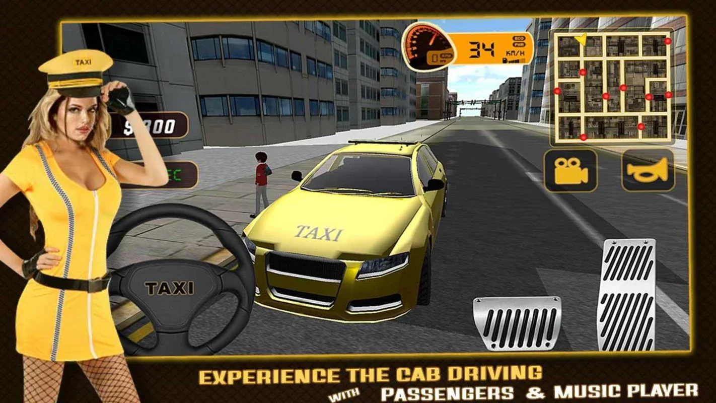 Crazy Taxi Driver 3D on Android: Thrilling Cab Driving