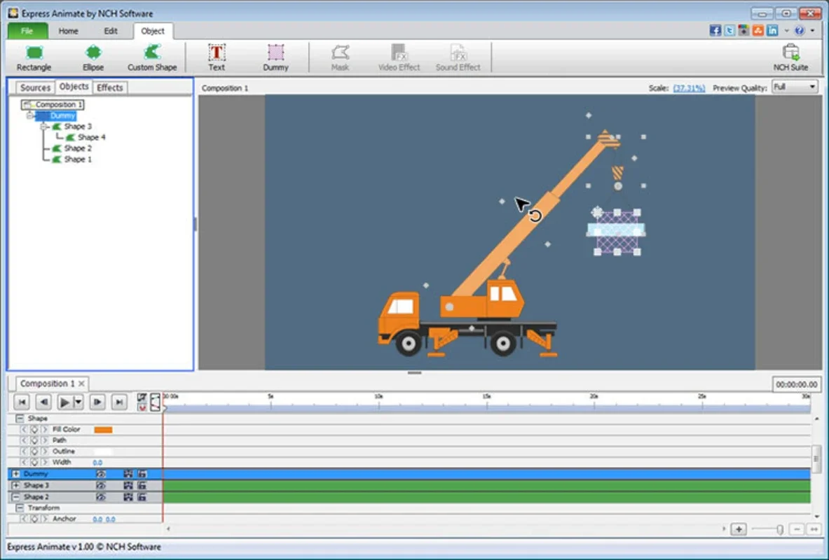 Express Animate Free Animation Software for Windows - No Download Required