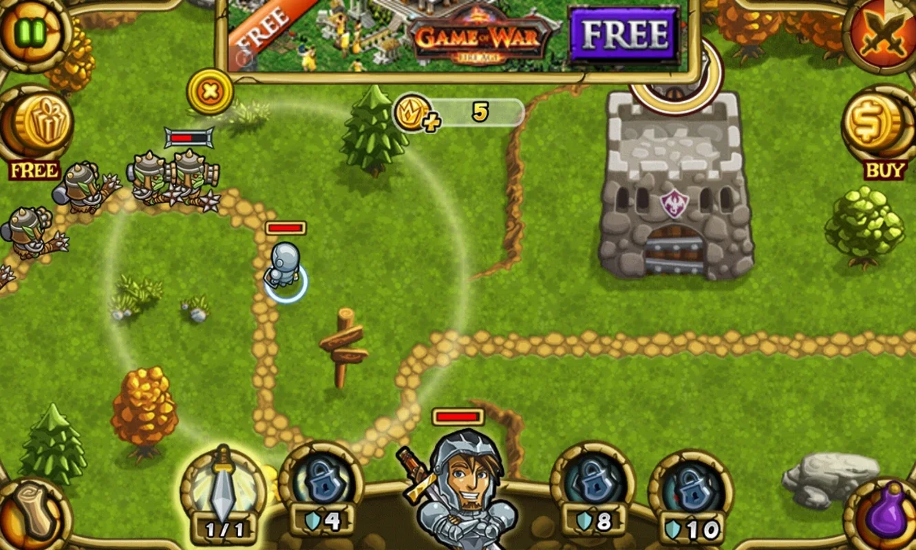 Guns'n'Glory Heroes for Android - Defend the Kingdom