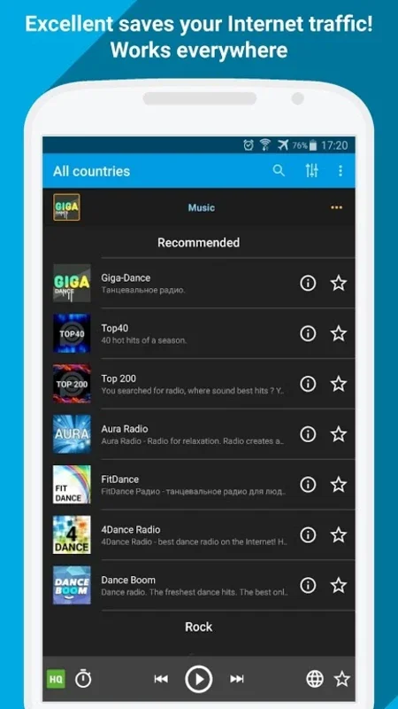 Radio Online - PCRADIO for Android - Enjoy Radio Anytime