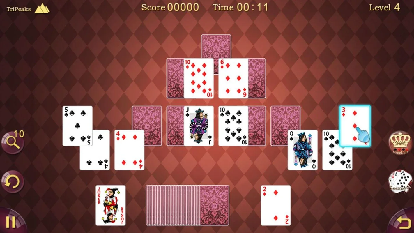 TriPeaks Solitaire for Android - Engaging Card Game