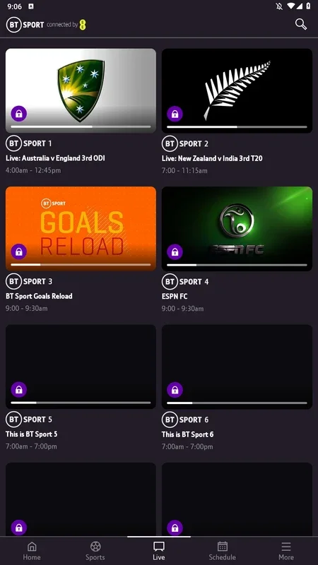 BT Sport for Android: Immersive Live Sports Experience