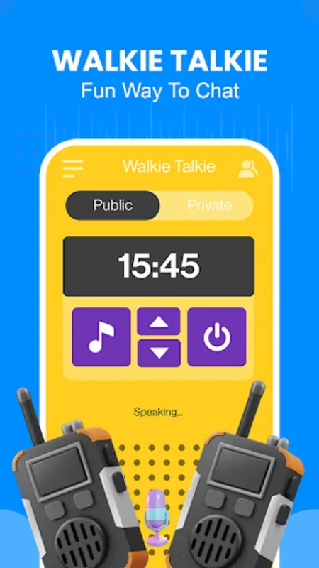 Walkie Talkie, Wi-Fi Intercom for Android - No Downloading Required