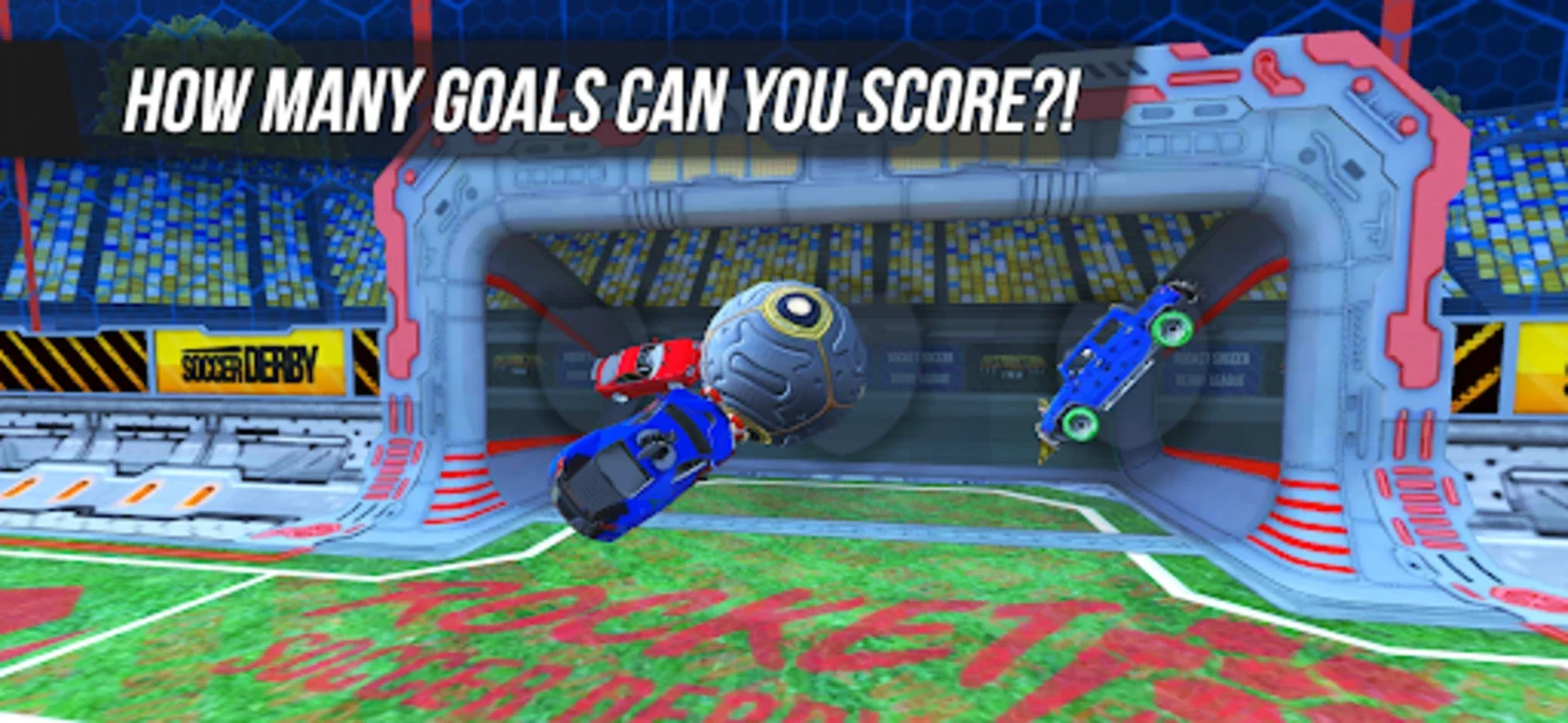 Rocket Soccer Derby for Android: Turbocharged Car Soccer