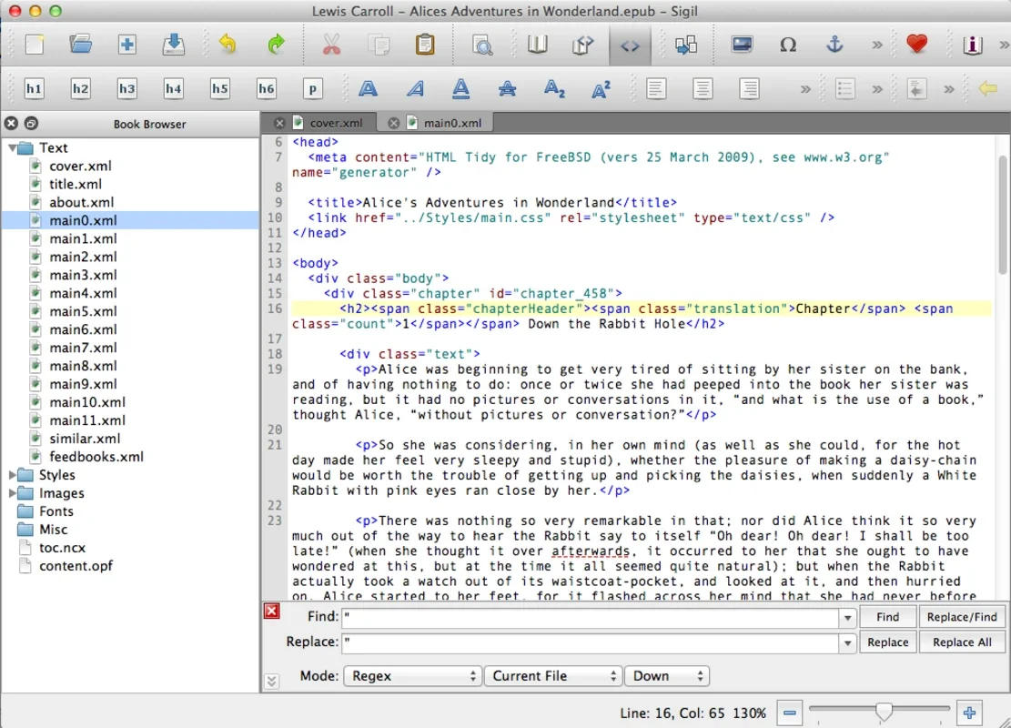 Sigil for Mac - The Premier eBook Editor