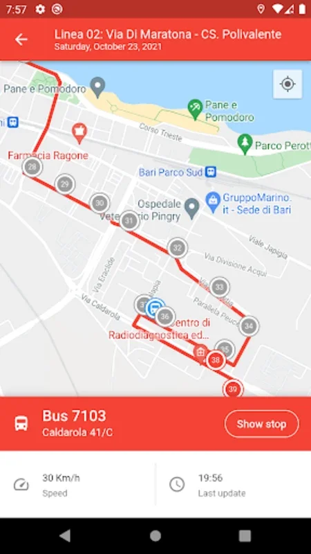 Bari Smart for Android: Real-Time Bus Info App