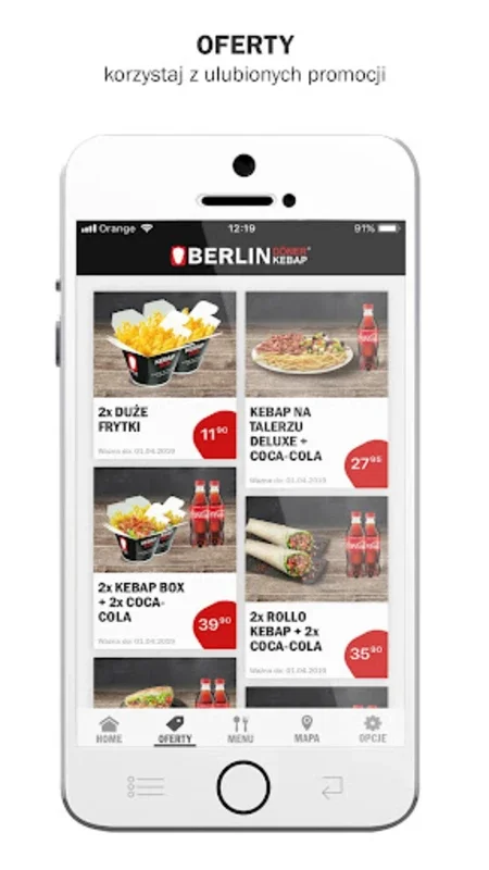 Berlin KebApp for Android - Exclusive Dining Deals