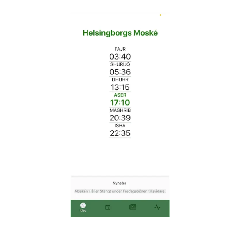 Salatappen for Android - Accurate Prayer Times App