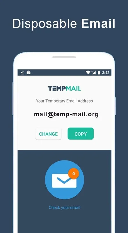 TempMail - Email Temporal for Android: Protect Your Inbox