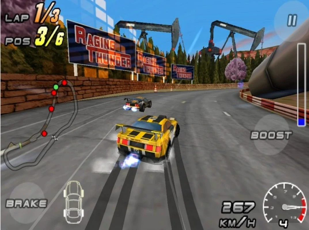 Raging Thunder 2 for Android - Race Around the World