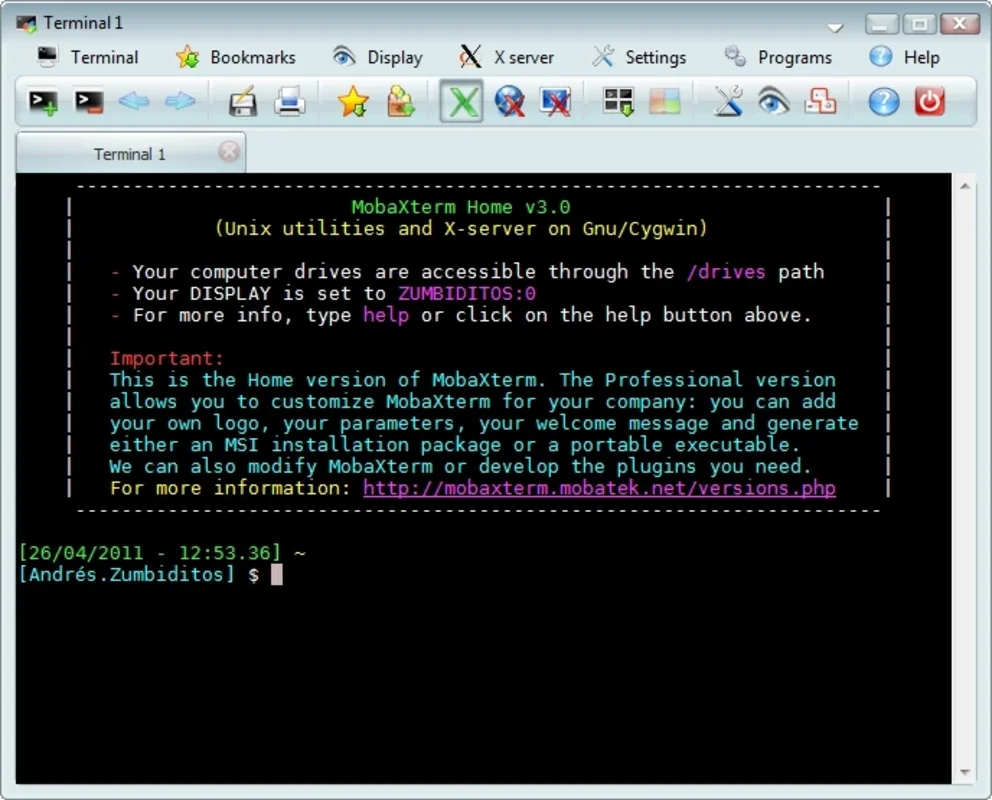 MobaXterm for Windows - A Free Unix Terminal