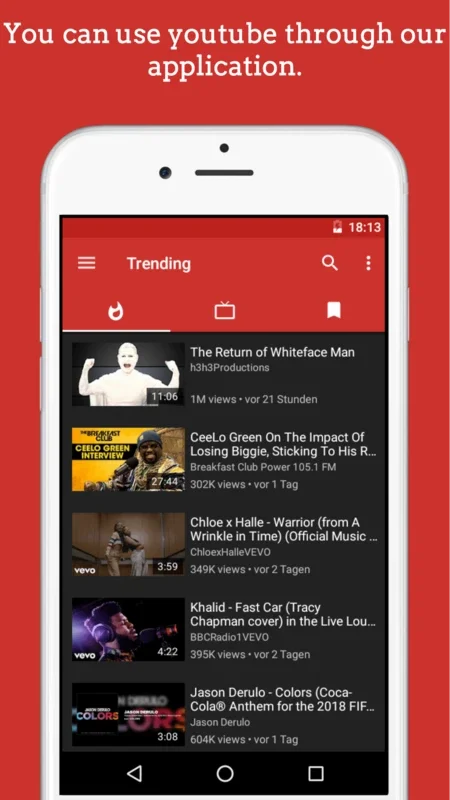 Rtube for Android: Efficient Video Search App