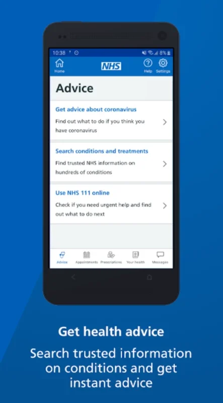 NHS App for Android - Manage Your Health with Ease