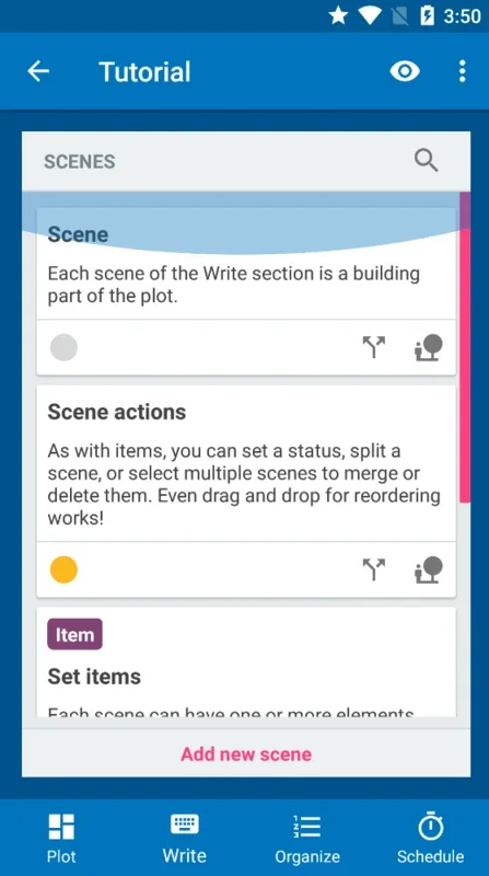 Novelist for Android - Create and Organize Your Stories