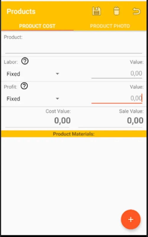 Calcula Custo for Android - Optimize Product Costing