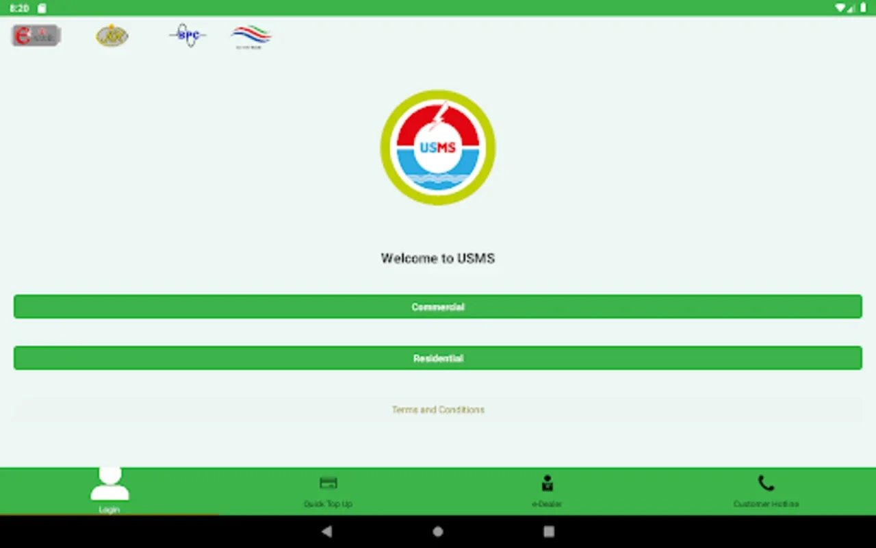 USMS.Android for Android - Efficient Utility Bill Management