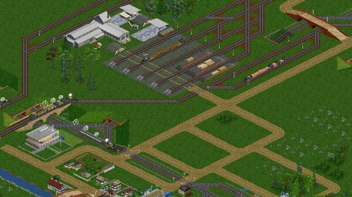 OpenTTD on Mac: A Great Strategy and Management Game