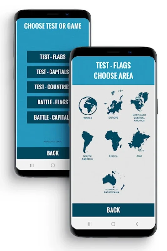 Flags and Capitals for Android - Master Global Geography