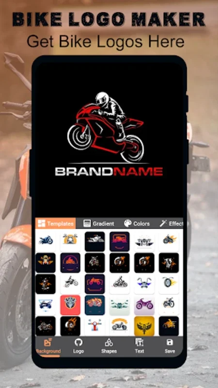 Bike Logo Maker for Android - Create Unique Logos Easily