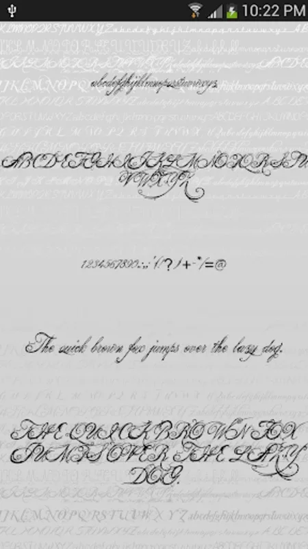 Script Free Font Theme for Android - Enhance Your Device