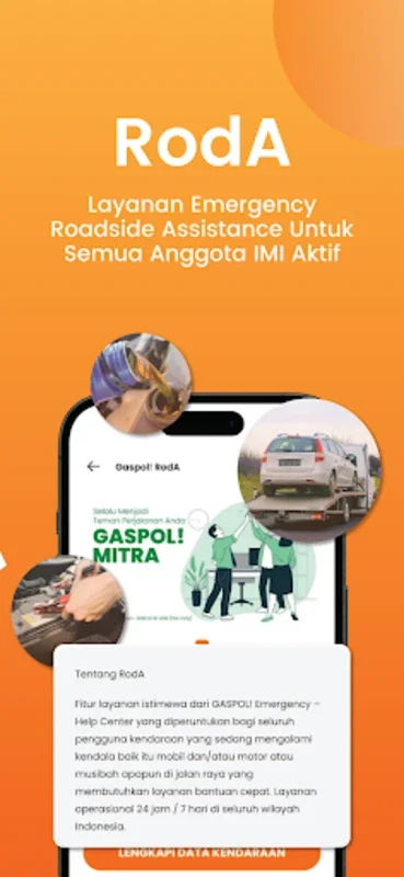 Gaspol! for Android - 24/7 Roadside Assistance App