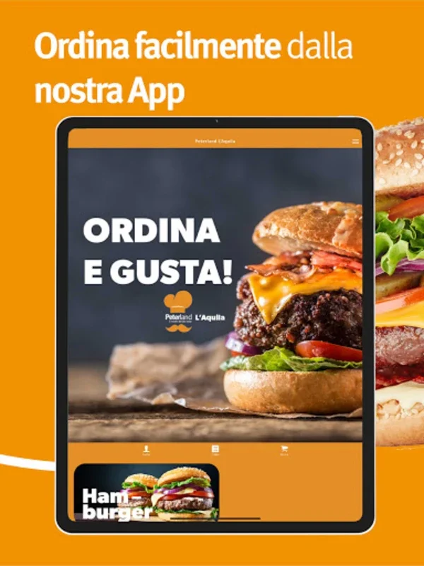 Peterland Napoli for Android - Gourmet Fast-Food Delivery