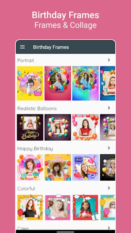 Birthday Photo Frames for Android - Download the APK from AppHuts