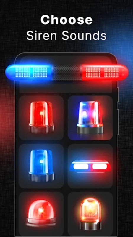 Loud Police Siren Police Light for Android - Realistic Simulation