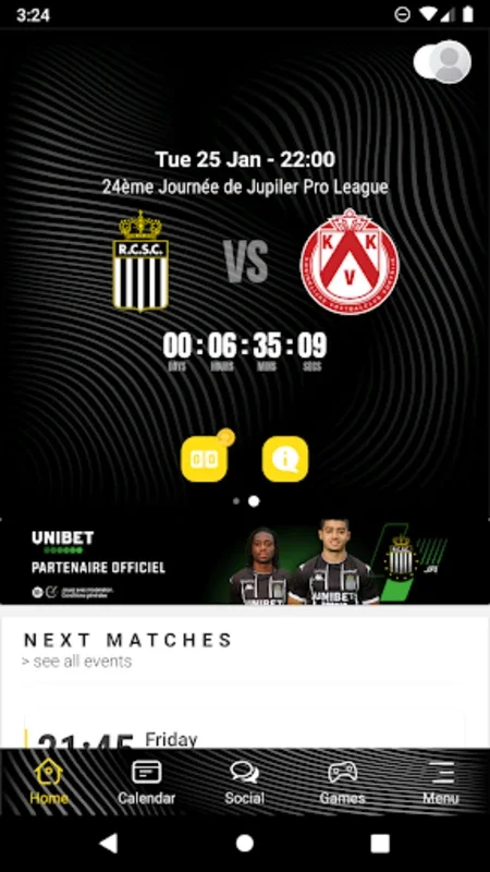 Royal Charleroi Sporting Club for Android - Unparalleled Fan Experience