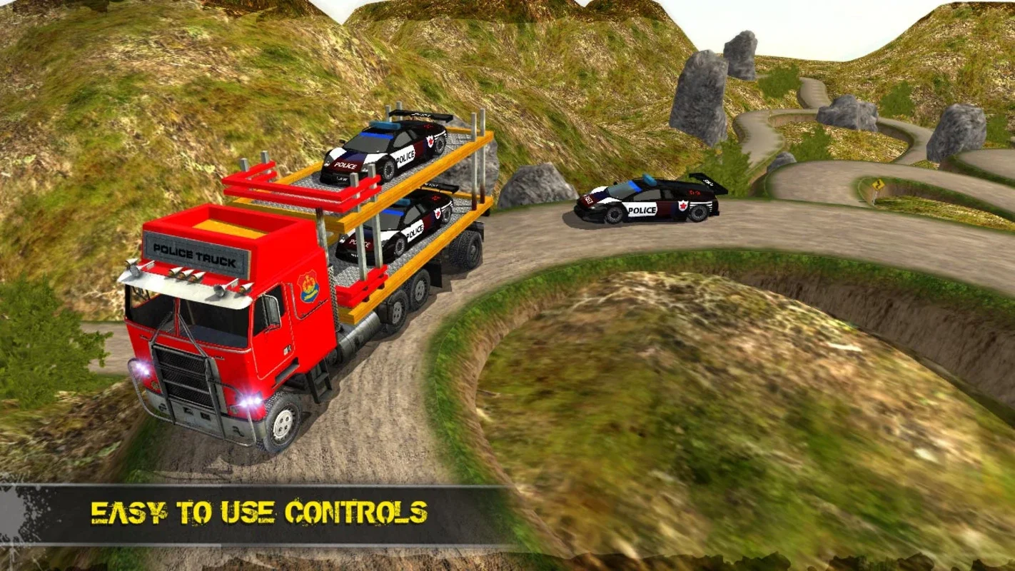 OffRoad Police Truck Transporter Games for Android: Thrilling Off-Road Adventures