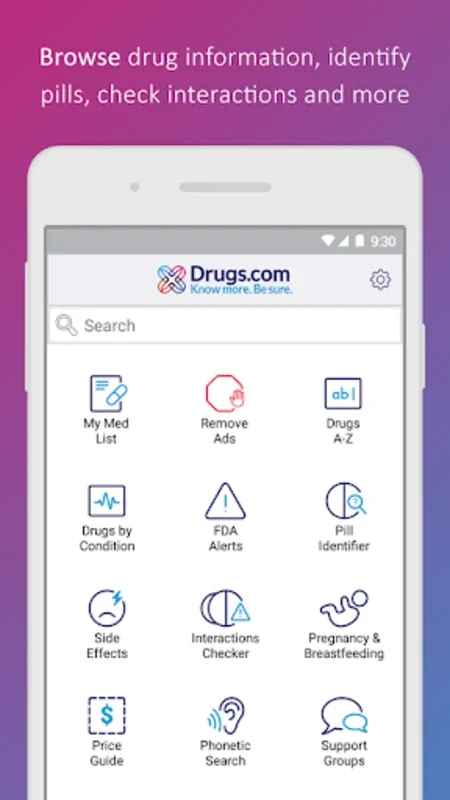 Drugs.com for Android - Manage Medications Easily