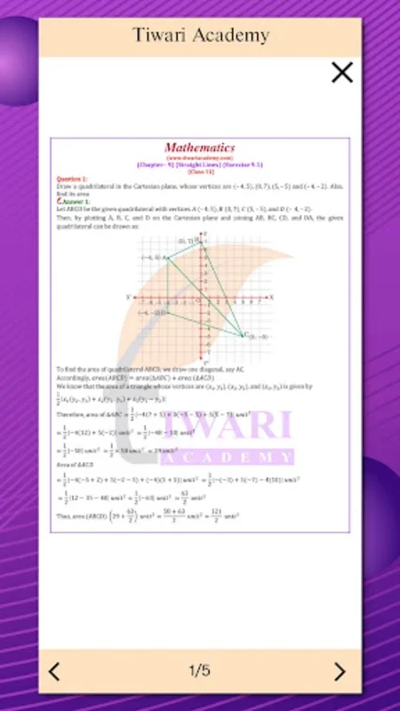 Class 11 Maths for 2023-24 on Android - No Downloading Required